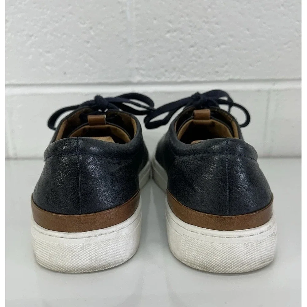 Johnston & Murphy Men's Banks Lace-To-Toe Retro Style TruFoam Navy -‎ Size 12M